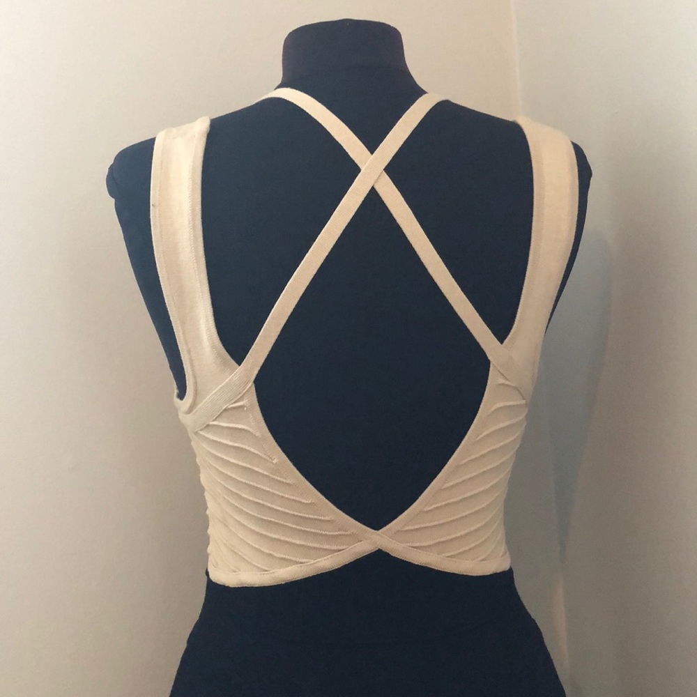 ❌SOLD❌ Ribbed colorblock mini dress